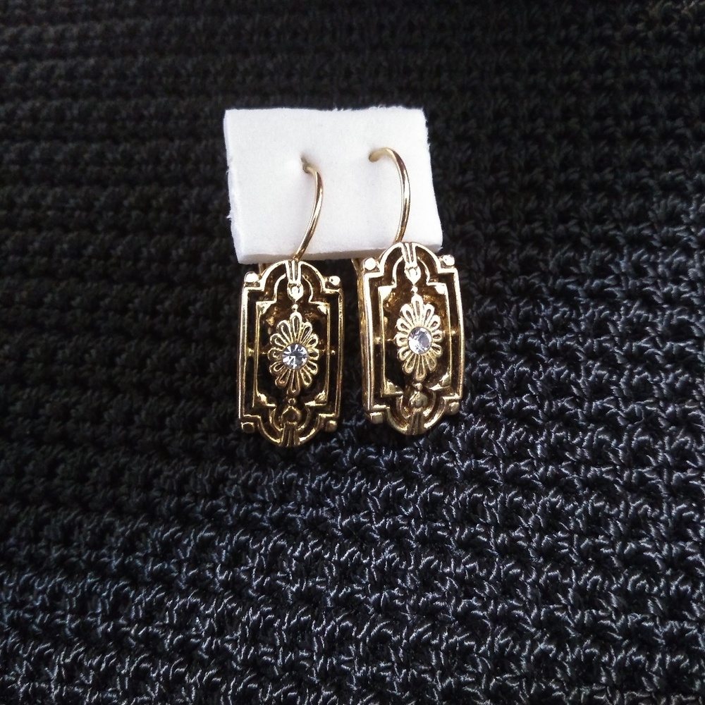 1928 brand Art Deco style earrings